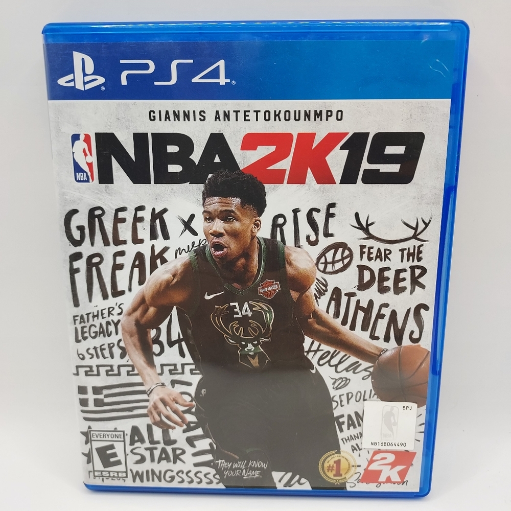 NBA 2K19 Sony PlayStation 4 PS4 - E for Everyone - Giannis Antetokounmpo.